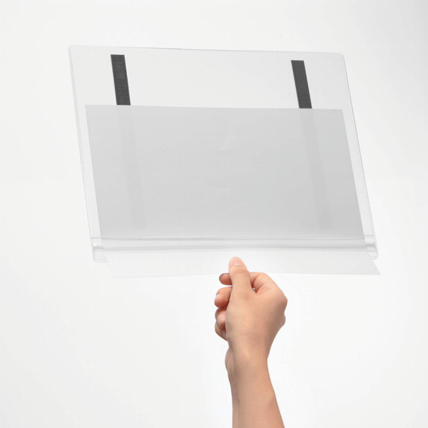 Imagem adicional do produto MOLDURA A4 PROVA &Aacute;GUA C/MAGNETIC DURABLE 501819 PACK 5UN