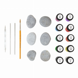 Imagem adicional do produto CONJUNTO SIMPLY SET CREATIVO ROCK PAINTING ART
