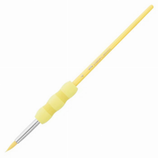 Imagem adicional do produto PINCEL PARA GUACHE E AGUARELA FABER CASTELL SOFT TOUCH 4UN
