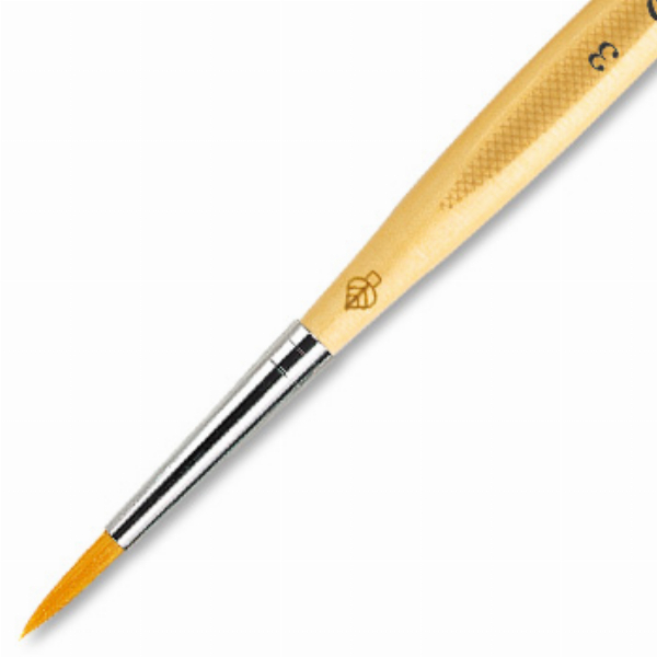 Imagem adicional do produto PINCEL HOBBY ESCOLAR REDONDO N&ordm;3 303 JUNIOR DA VINCI 1UN