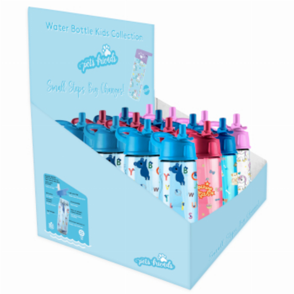 Imagem adicional do produto GARRAFA INFANTIL PETS AMBAR EXPOSITOR 16UN