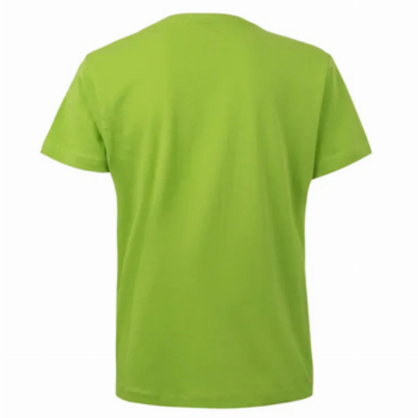 Imagem adicional do produto T-SHIRT CRIAN&Ccedil;A ALGOD&Atilde;O 155G LIMA TAMANHO 9/11 PACK 2UN