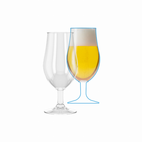 Imagem adicional do produto COPO CERVEJA EM TRITAN HAPPYGLASS MR. GUSTAV 500ML 2UN