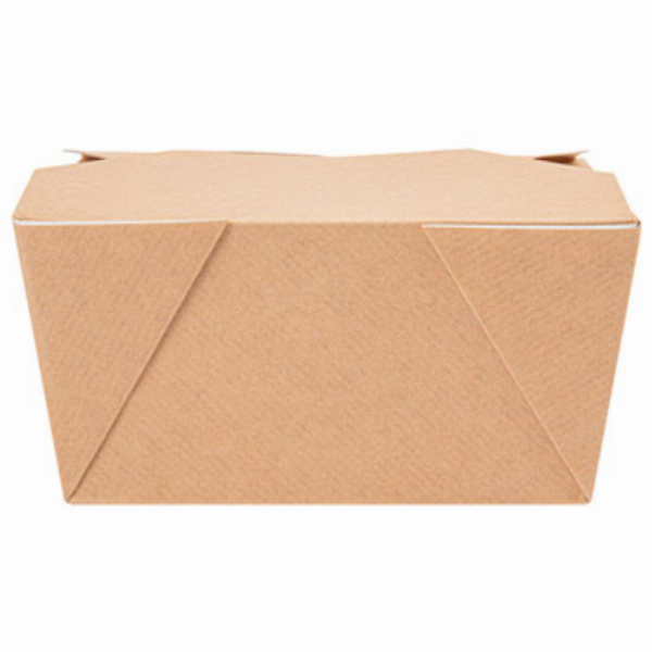 Imagem adicional do produto CAIXA CARTOLINA KRAFT 11,3X9X6,3CM PARA MENU 780ML 50UN