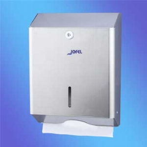 Imagem adicional do produto DISPENSADOR TOALHAS MAO ZIG-ZAG A&Ccedil;O INOX SATINADO
