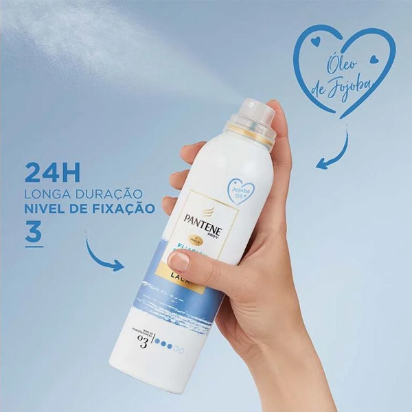 Imagem adicional do produto LACA CABELO PANTENE FIX FLEX&Iacute;VEL 250ML