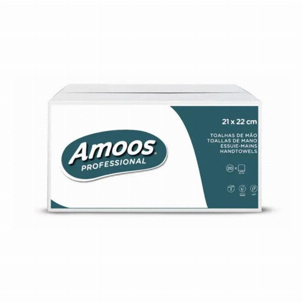 Imagem adicional do produto TOALHAS DE PAPEL MAOS ZIG-ZAG TISSUE 20X23 (20X140 FLS, 2800 FOLHAS) 2 FOLHAS DUPLA BRANCO