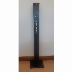 Imagem adicional do produto O DISPENSADOR DE &Aacute;LCOOL GEL DESINFETANTE COM PEDAL EVITANDO O TOQUE COM AS M&Atilde;OS, PERMITE A COLOCA&Ccedil;&Atilde;O DO RECIPIENTE DE &Aacute;LCOOL GEL ENTRE 400ML A 1000ML (N&Atilde;O INCLUIDO), PARA RECIPIENTES COM BISNAGA. EM FERRO PINTADO.