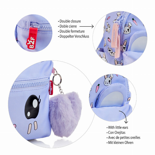 Imagem adicional do produto MOCHILA INFANTIL MINI COELHO 5L