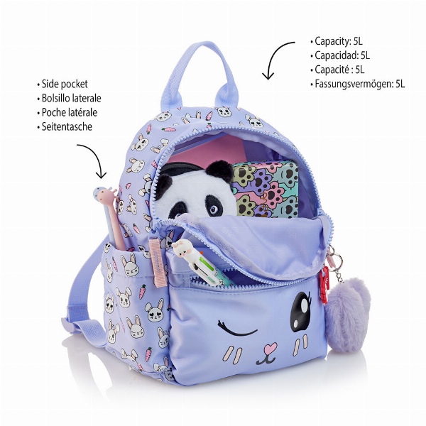 Imagem adicional do produto MOCHILA INFANTIL MINI COELHO 5L