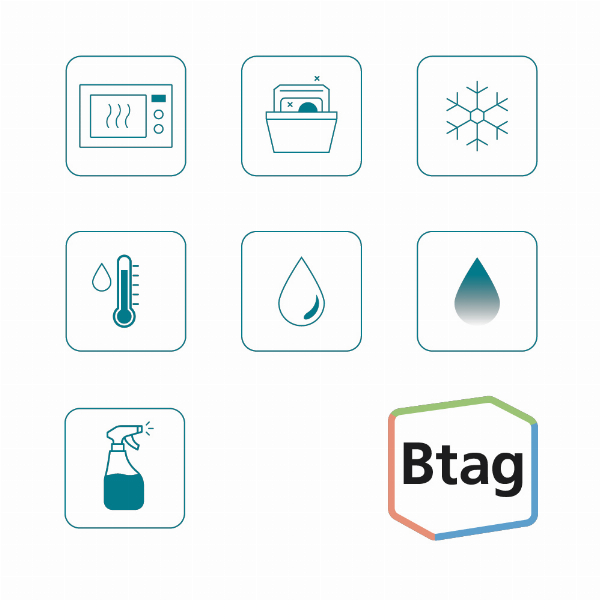 Imagem adicional do produto FITA BTAG232 12MMX4MTS BRANCO/VERMELHO