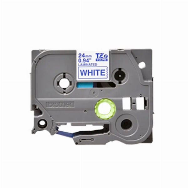Imagem adicional do produto FITA LAMINADA 24MMX8MTS BRANCO/AZUL