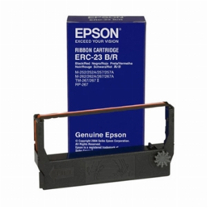 Imagem adicional do produto EPSON ORIGINAL FITA ERC23B C43S015362 PRETO/VERMELHO