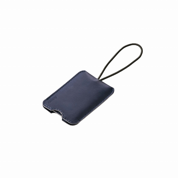 Imagem adicional do produto ETIQUETA IDENTIFICA&Ccedil;&Atilde;O C/BOLSA PARA MALA VIAGEM AZUL ESCURO