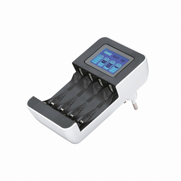 Imagem adicional do produto CARREGADOR PILHAS AA E AAA 4 NIMH C/ LCD