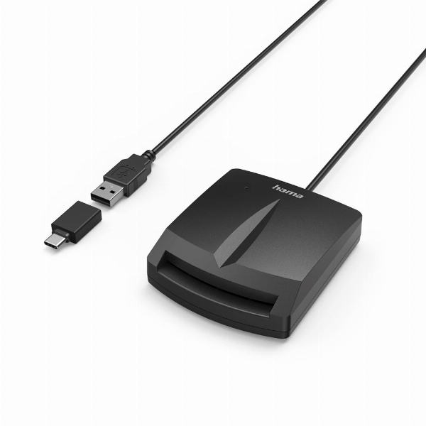 Imagem adicional do produto LEITOR CART&Atilde;O CIDAD&Atilde;O CHIP DNI 4.0 USB-A + USB-C