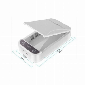 Imagem adicional do produto CAIXA DE DESINFE&Ccedil;&Atilde;O INNOVA DE SECRETARIA ESTERILIZADOR PARA TELEM&Oacute;VEIS REL&Oacute;GIOS CHAVES AURICULARES E &Oacute;CULOS.