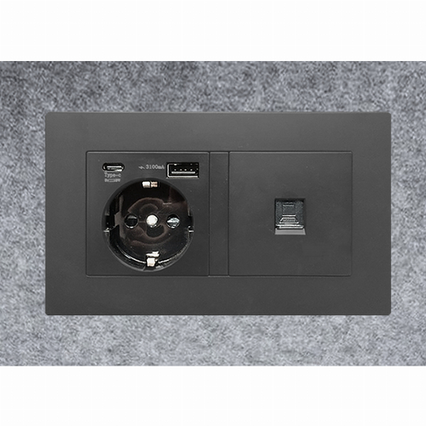 Imagem adicional do produto CABINE DE REUNI&Otilde;ES PARA AT&Eacute; 4 PESSOAS. TAMANHO: 208X154X230CM. ESTRUTURA EM A&Ccedil;O E ALUM&Iacute;NIO. INTERIOR EQUIPADO COM 2 BANCOS ESTOFADOS, MESA CENTRAL EM DMF BRANCO, SENSOR DE PRESEN&Ccedil;A, ILUMINA&Ccedil;&Atilde;O LED, PLUG, CARREGAMENTO USB, VENTILA&Ccedil;&Atilde;O E PAIN&Eacute;IS AC&Uacute;STIC