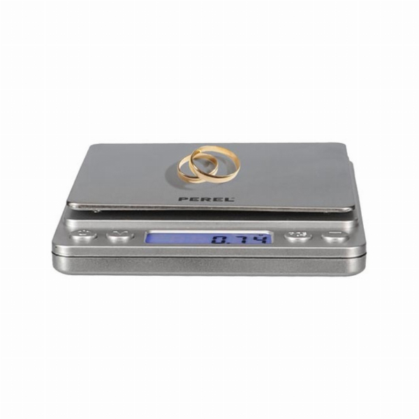 Imagem adicional do produto MINI BALAN&Ccedil;A DIGITAL DE PRECIS&Atilde;O 500G / 0.01G