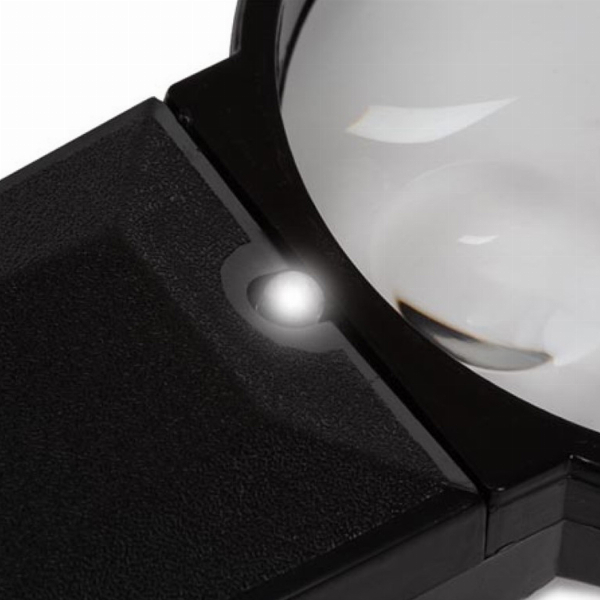 Imagem adicional do produto LUPA M&Atilde;O AUMENTO X4 COM LED