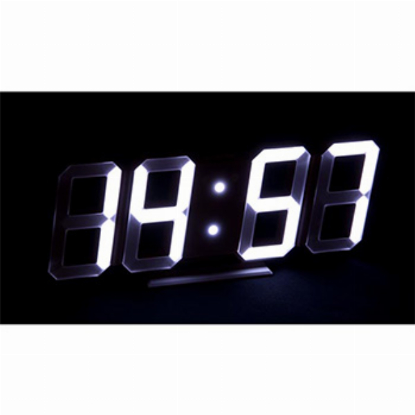 Imagem adicional do produto REL&Oacute;GIO LED 3D DIGITOS BRANCOS